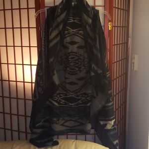 Shawl Vest Native Inspired L